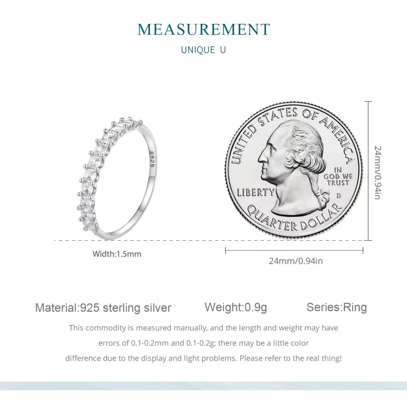 (imagen para) Anillos de estilo Pandora para damas - BSR408 - Ver 8