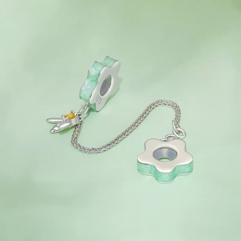 (imagen para) Cadena de seguridad estilo Pandora para ramo - BSC898 - Ver 2