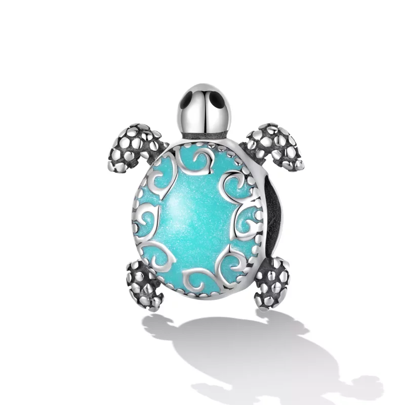 (imagen para) Charm de estilo Pandora con tortuga marina - SCC2318 - Ver 2