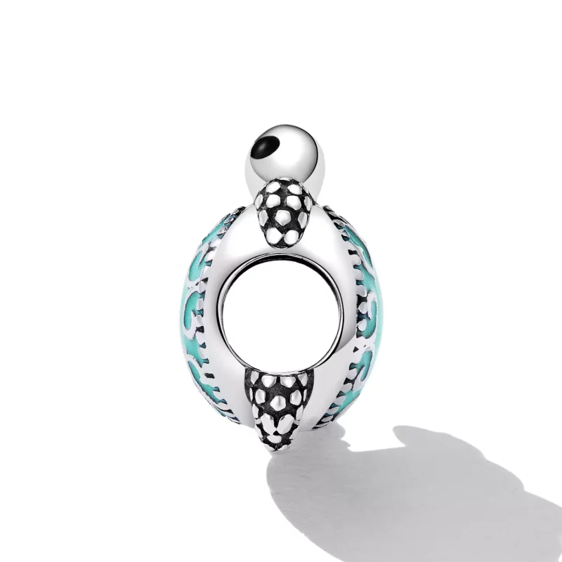 (imagen para) Charm de estilo Pandora con tortuga marina - SCC2318 - Ver 3