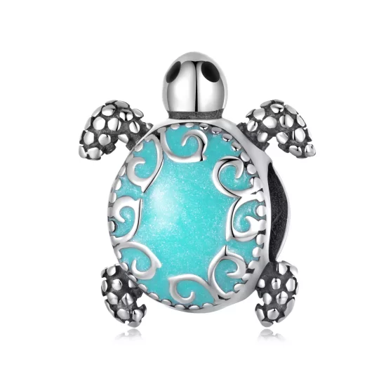 (imagen para) Charm de estilo Pandora con tortuga marina - SCC2318