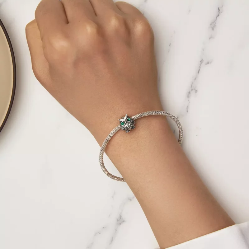 (imagen para) Charm de Graduación de Búho al Estilo Pandora - SCC2542 - Ver 7