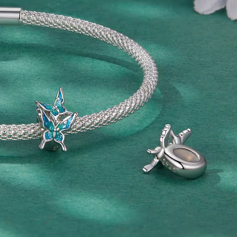 (imagen para) Charm de separador estilo mariposa Pandora - BSC789 - Ver 4