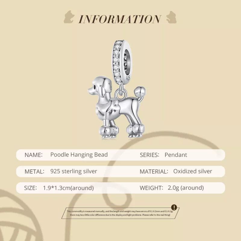 (imagen para) Charm estilo Pandora de Cockapoo - BSC797 - Ver 6