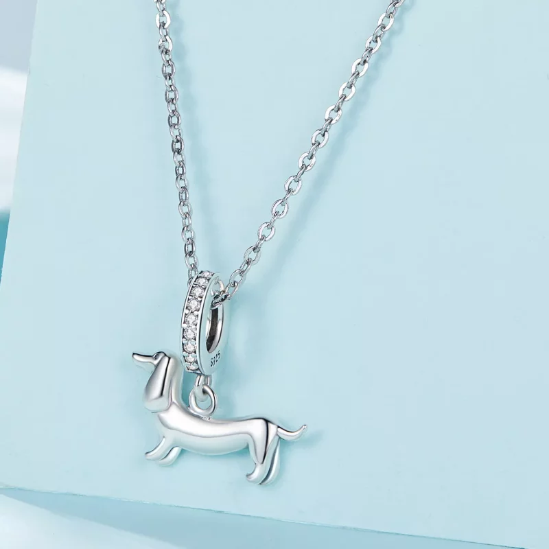 (imagen para) Charm estilo Pandora de Dachshund - SCC2561 - Ver 2