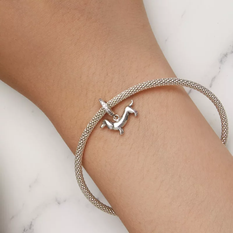 (imagen para) Charm estilo Pandora de Dachshund - SCC2561 - Ver 7