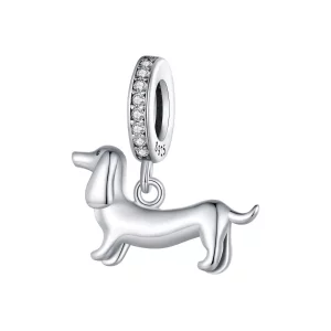 Charm estilo Pandora de Dachshund - SCC2561 (imagen para) Charm estilo Pandora de Dachshund - SCC2561