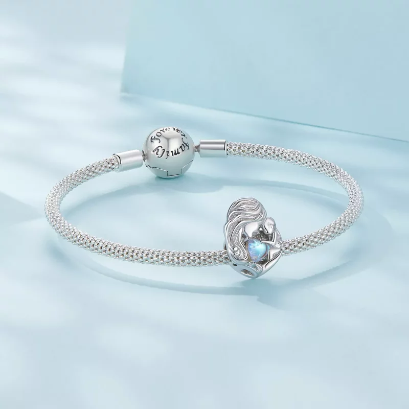 (imagen para) Charm estilo Pandora de Mamá y Hijo - SCC2539 - Ver 5