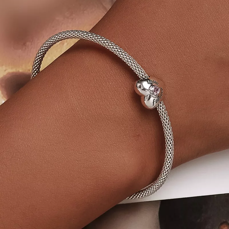 (imagen para) Charm estilo Pandora Forever Mom - BSC562-PK - Ver 6