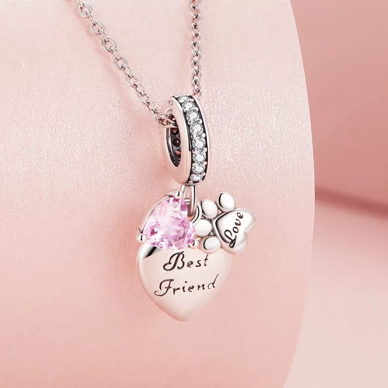 (imagen para) Charm Pandora Style Forever Friends - SCC2436 - Ver 2