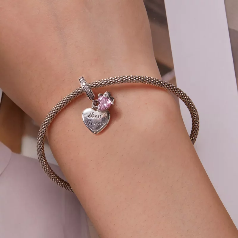 (imagen para) Charm Pandora Style Forever Friends - SCC2436 - Ver 5