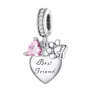 (imagen para) Charm Pandora Style Forever Friends - SCC2436
