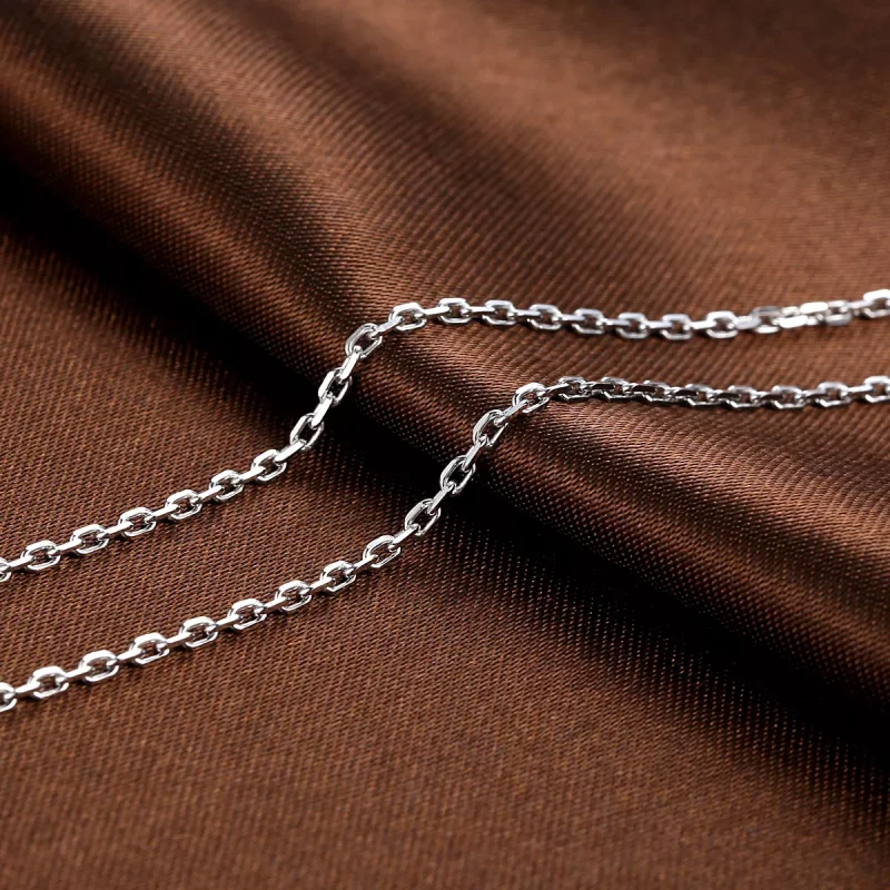 (imagen para) Collar de cadena estilo Pandora en plata - SCA007 - Ver 4