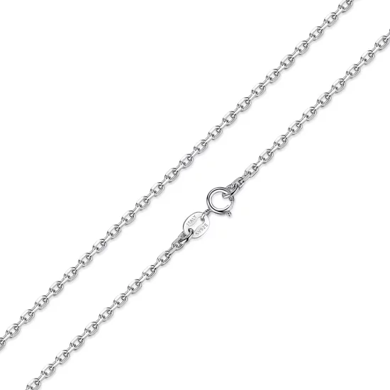 (imagen para) Collar de cadena estilo Pandora en plata - SCA007