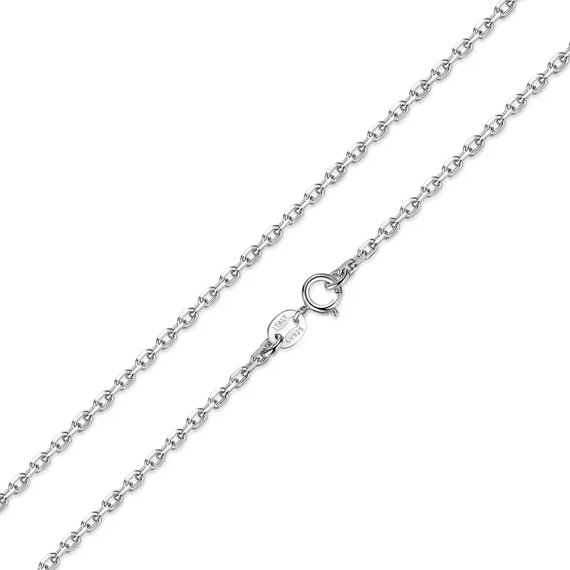 (imagen para) Collar de cadena estilo Pandora en plata - SCA007