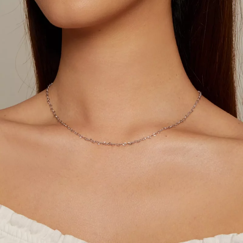(imagen para) Collar de estilo Pandora con enlace - SCA026 - Ver 6