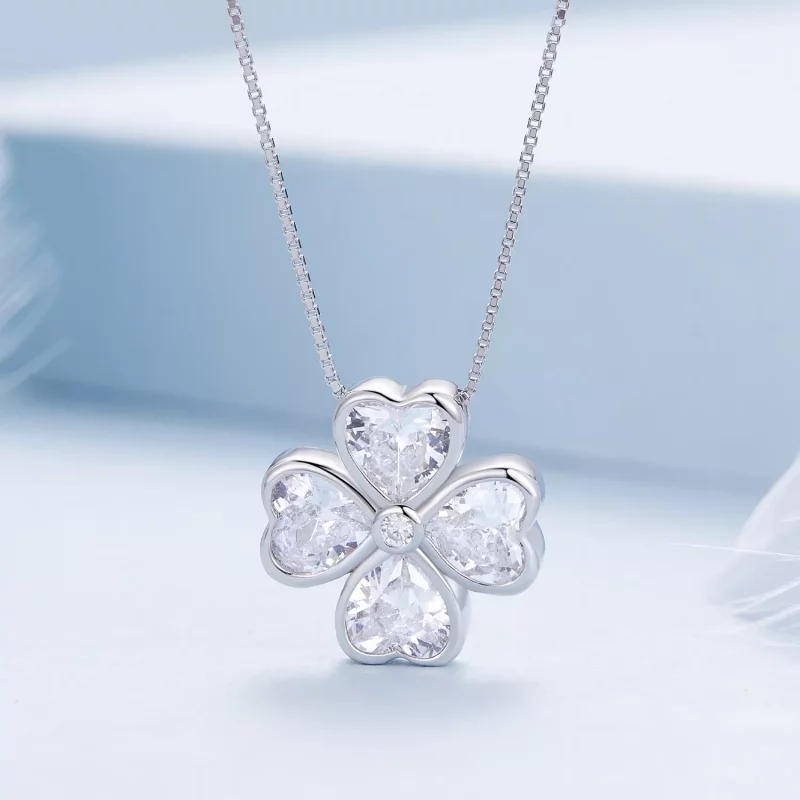 (imagen para) Collar de la suerte estilo Pandora - BSN334 - Ver 3