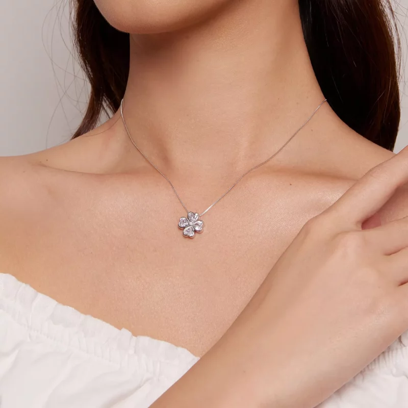 (imagen para) Collar de la suerte estilo Pandora - BSN334 - Ver 8
