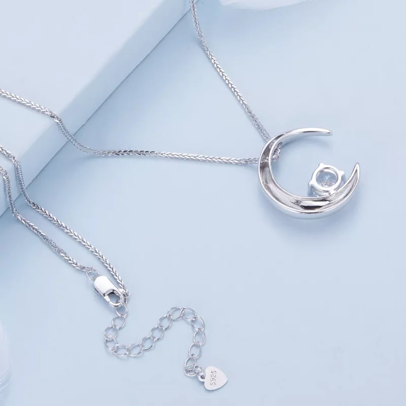 (imagen para) Collar de Luna estilo Pandora - BSN311 - Ver 4