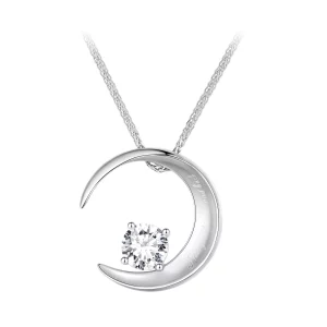 Collar de Luna estilo Pandora - BSN311 (imagen para) Collar de Luna estilo Pandora - BSN311