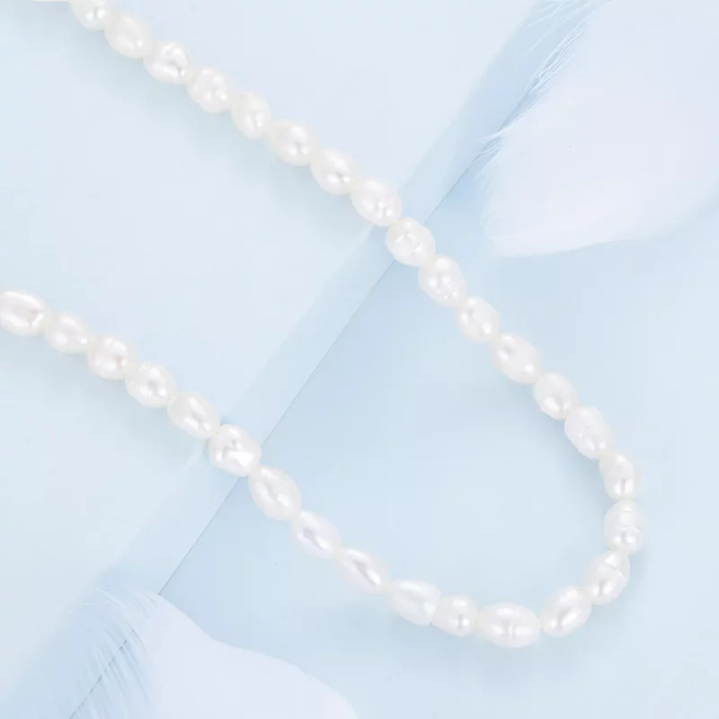 (imagen para) Collar de perlas estilo Pandora - BSN272 - Ver 3