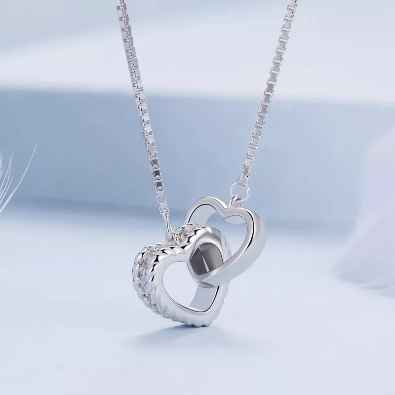 (imagen para) Collar entrelazado estilo Pandora - BSN339 - Ver 3
