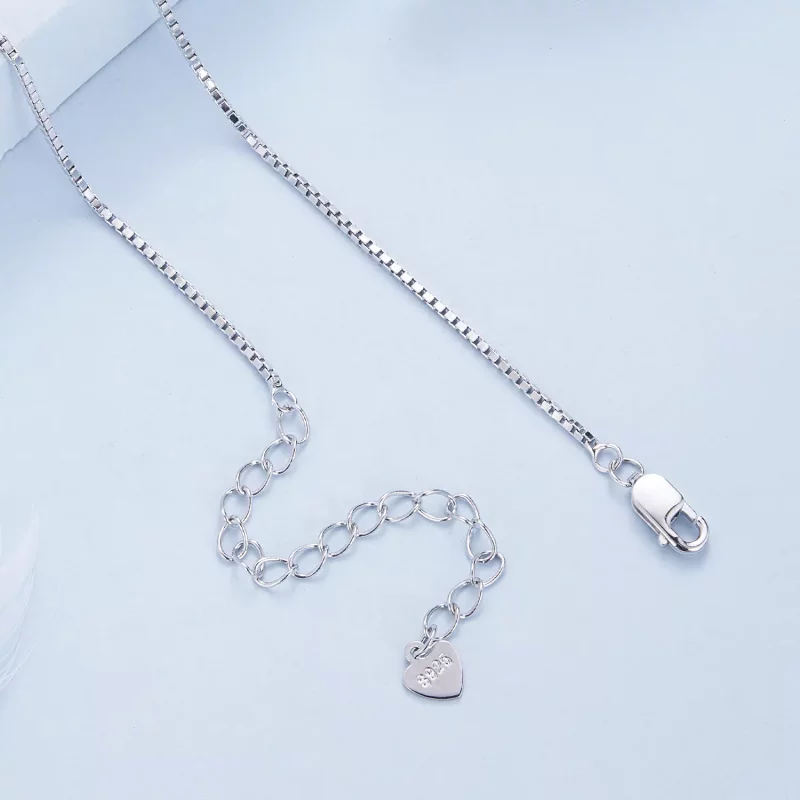 (imagen para) Collar entrelazado estilo Pandora - BSN339 - Ver 4