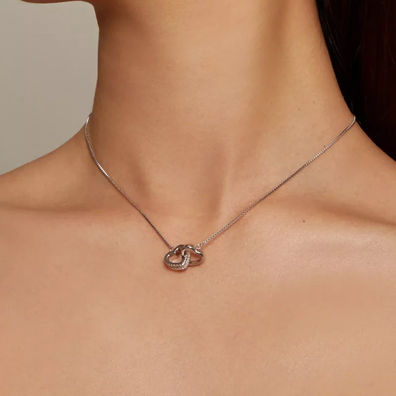 (imagen para) Collar entrelazado estilo Pandora - BSN339 - Ver 7