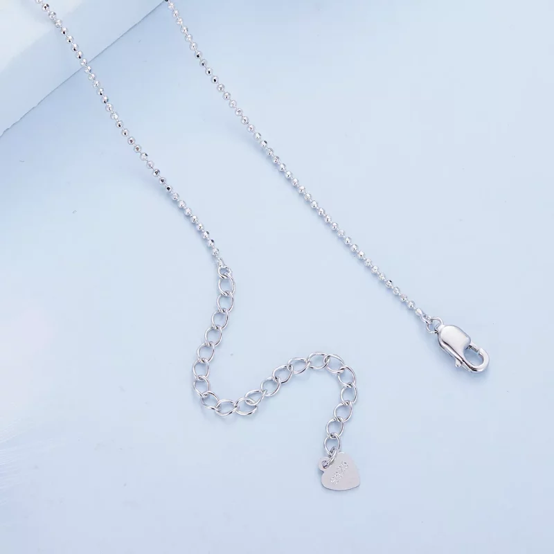 (imagen para) Collar estilo Pandora con círculo - BSN343 - Ver 4