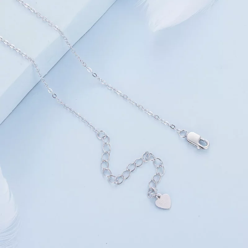 (imagen para) Collar estilo Pandora con círculo de familia - BSN315 - Ver 5