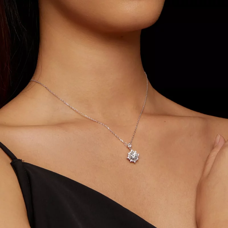 (imagen para) Collar estilo Pandora con diamantes - MSN017 - Ver 5