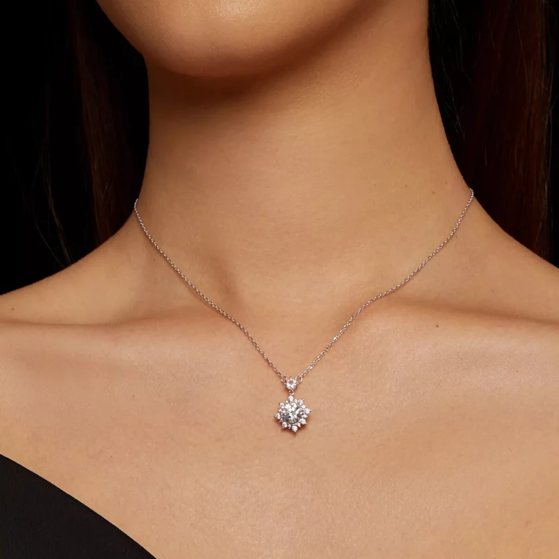 (imagen para) Collar estilo Pandora con diamantes - MSN017 - Ver 6