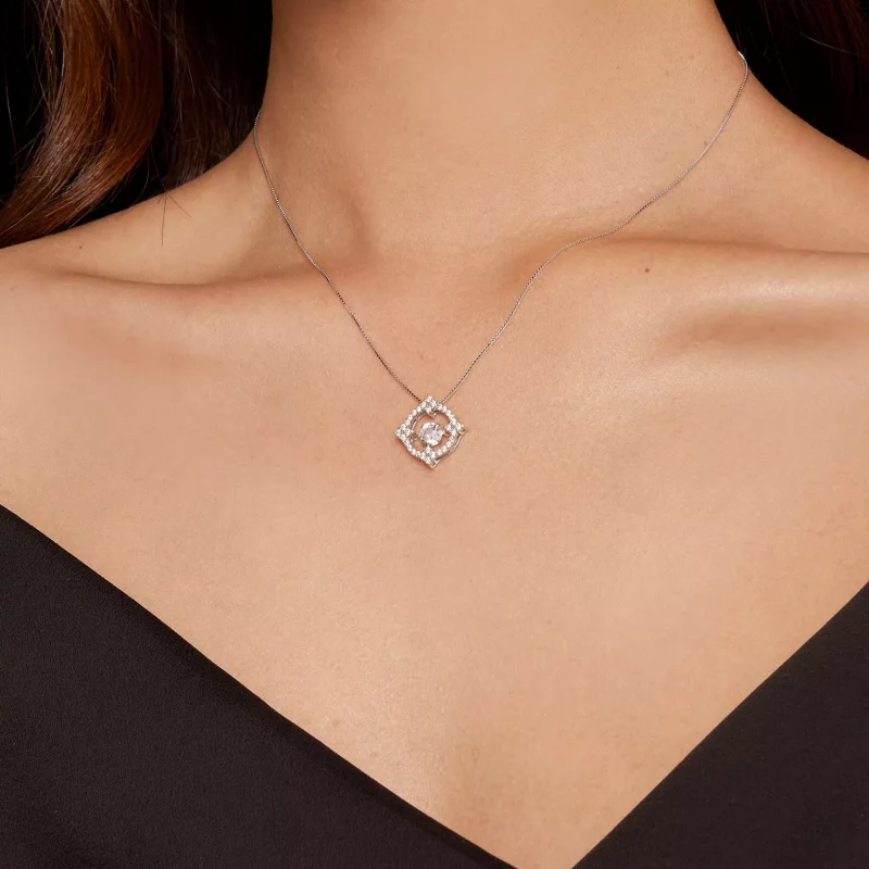 (imagen para) Collar estilo Pandora con incrustaciones - MSN014 - Ver 4