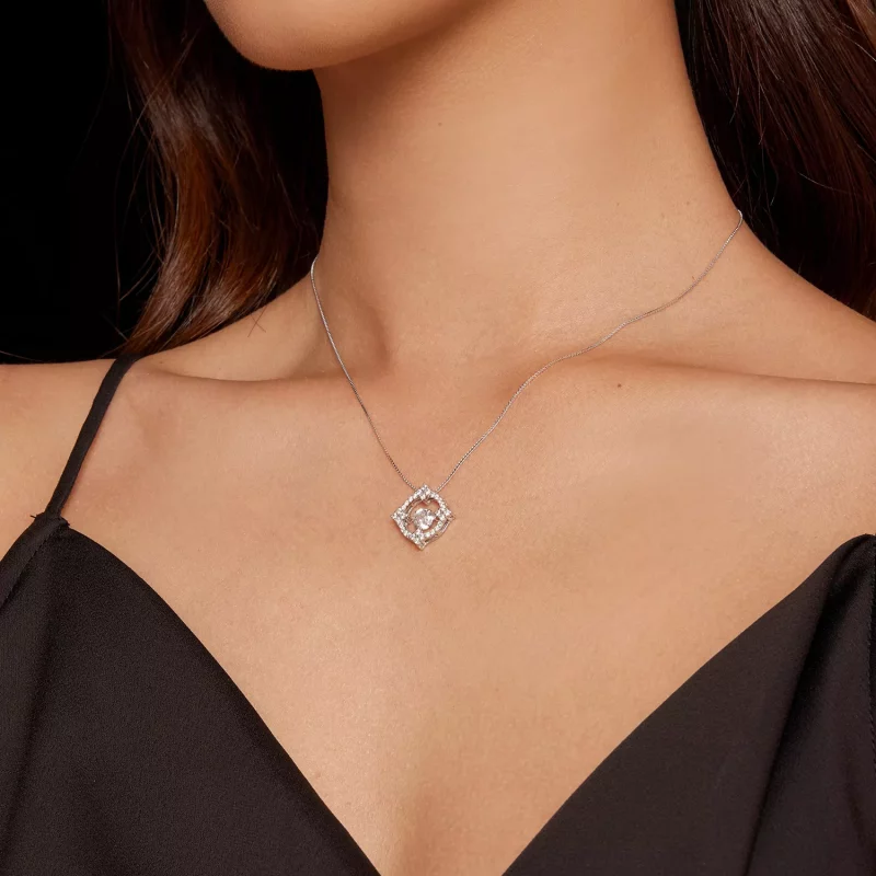 (imagen para) Collar estilo Pandora con incrustaciones - MSN014 - Ver 5