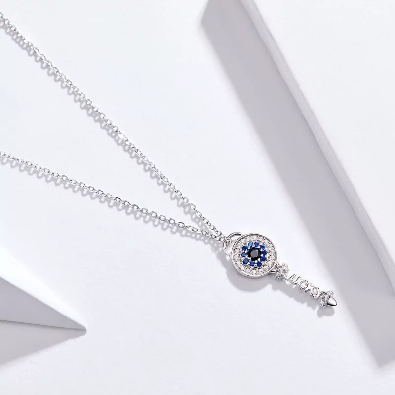 (imagen para) Collar estilo Pandora con llave - BSN013 - Ver 8