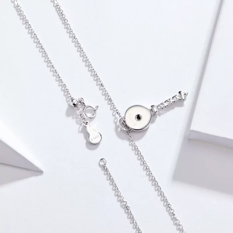 (imagen para) Collar estilo Pandora con llave - BSN013 - Ver 10
