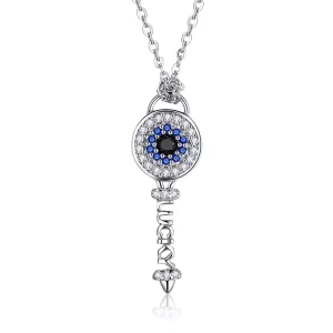 (imagen para) Collar estilo Pandora con llave - BSN013