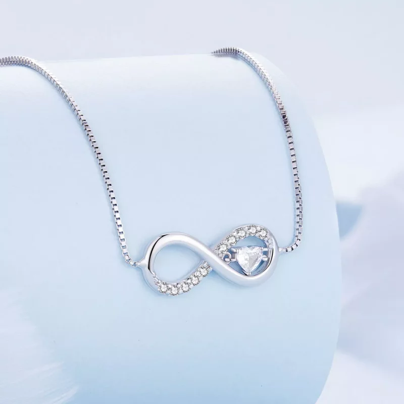 (imagen para) Collar estilo Pandora Infinity - BSN276 - Ver 2
