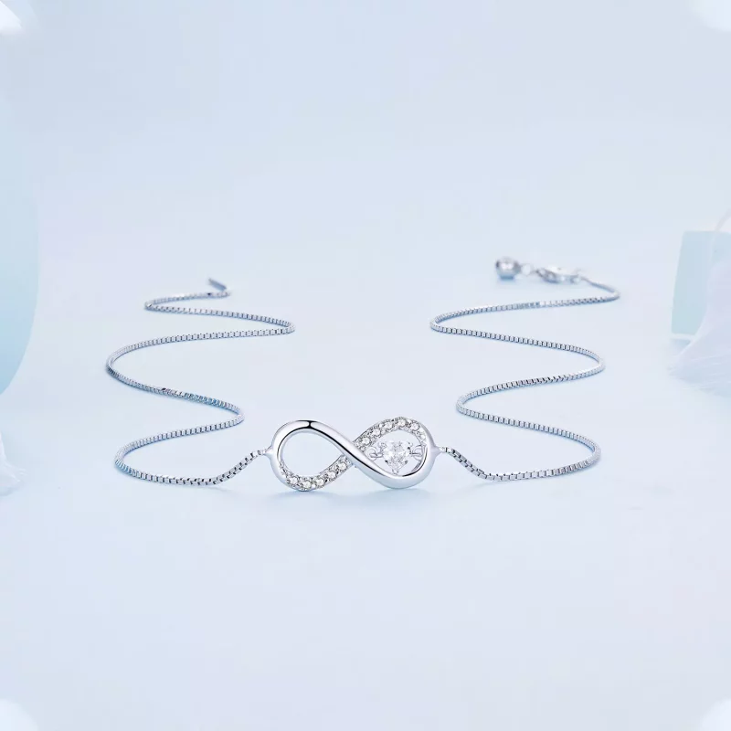 (imagen para) Collar estilo Pandora Infinity - BSN276 - Ver 3