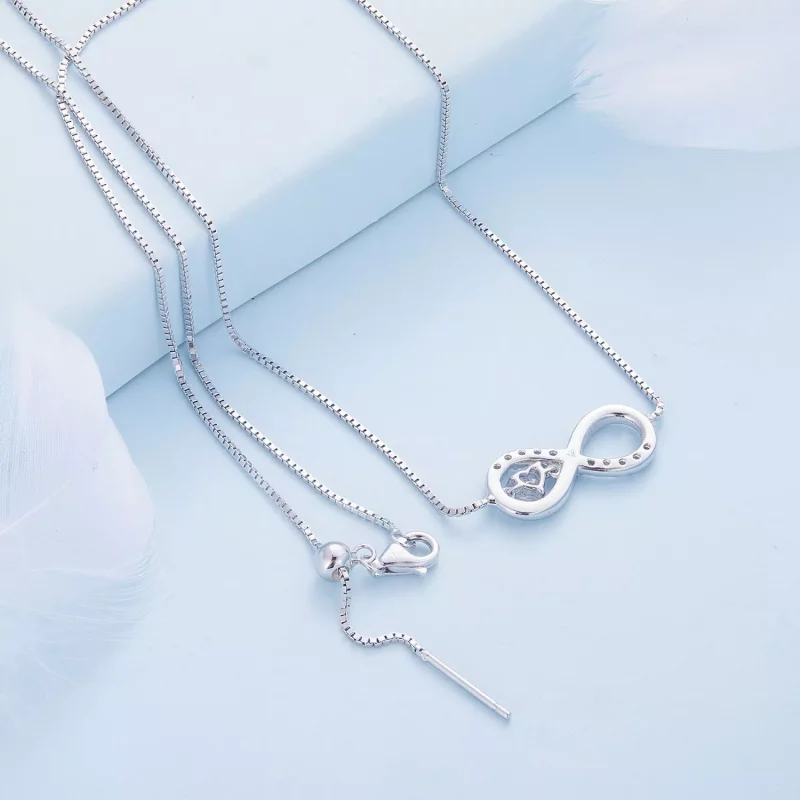(imagen para) Collar estilo Pandora Infinity - BSN276 - Ver 4