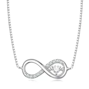 Collar estilo Pandora Infinity - BSN276 (imagen para) Collar estilo Pandora Infinity - BSN276