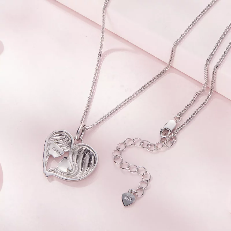 (imagen para) Collar estilo Pandora Madre e Hija - BSN324 - Ver 4