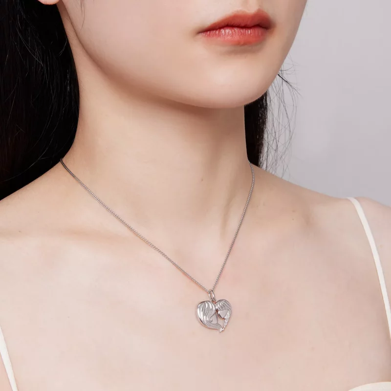 (imagen para) Collar estilo Pandora Madre e Hija - BSN324 - Ver 9