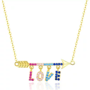 (imagen para) Collar inicial estilo Pandora - BSN011