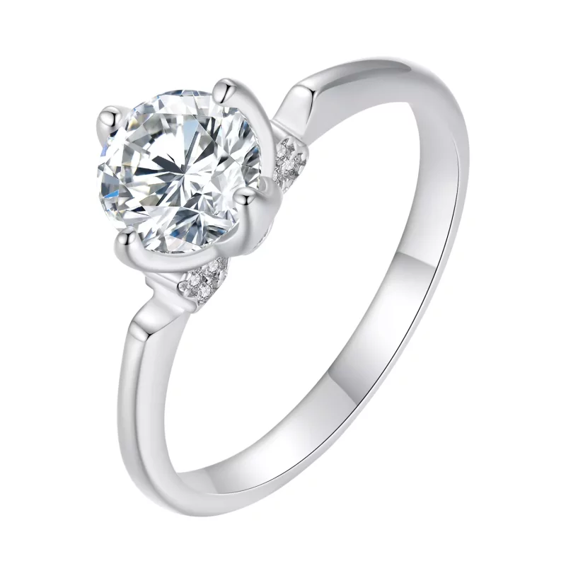 (imagen para) Encanto de Anillo de Boda Estilo Pandora - MSR024 - Ver 3
