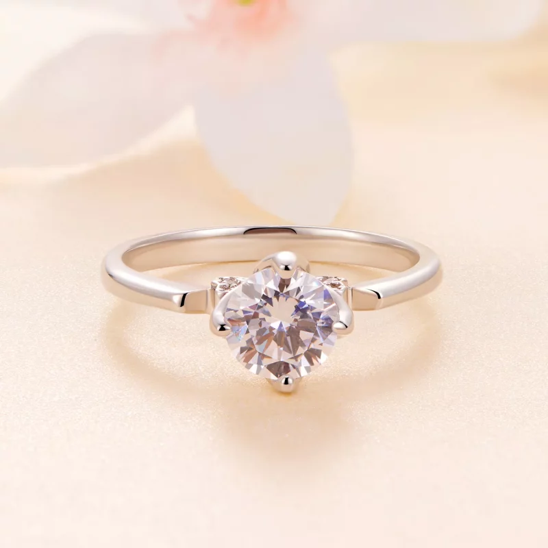(imagen para) Encanto de Anillo de Boda Estilo Pandora - MSR024 - Ver 7