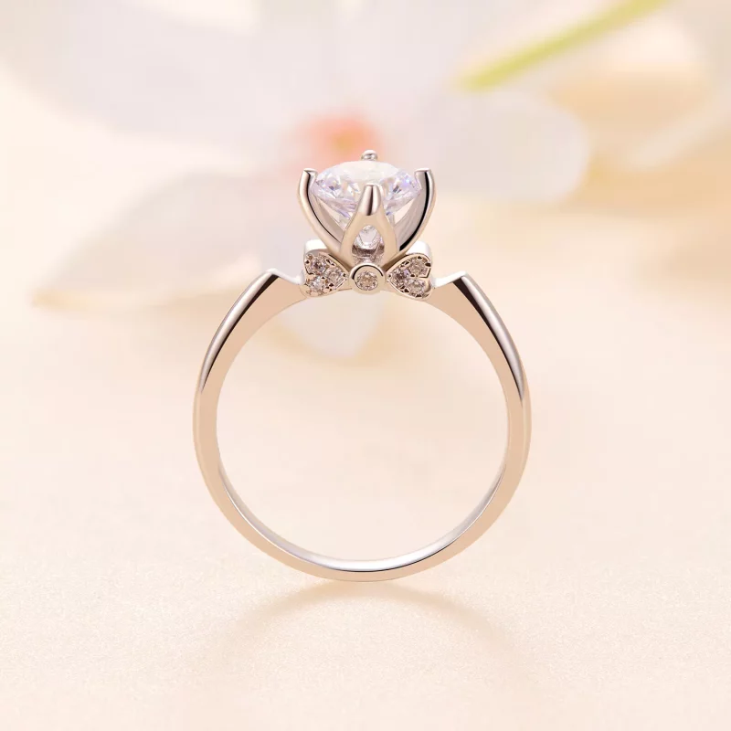 (imagen para) Encanto de Anillo de Boda Estilo Pandora - MSR024 - Ver 8