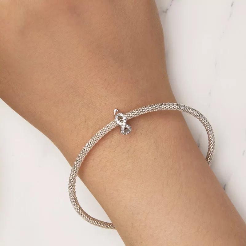 (imagen para) Estilo Pandora Espaciador Infinito - BSC887 - Ver 6