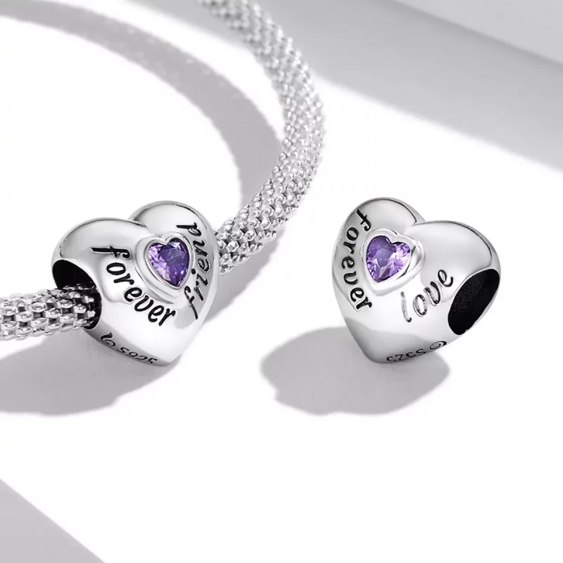 (imagen para) Joyas estilo Pandora de amistad - BSC562-VT - Ver 4