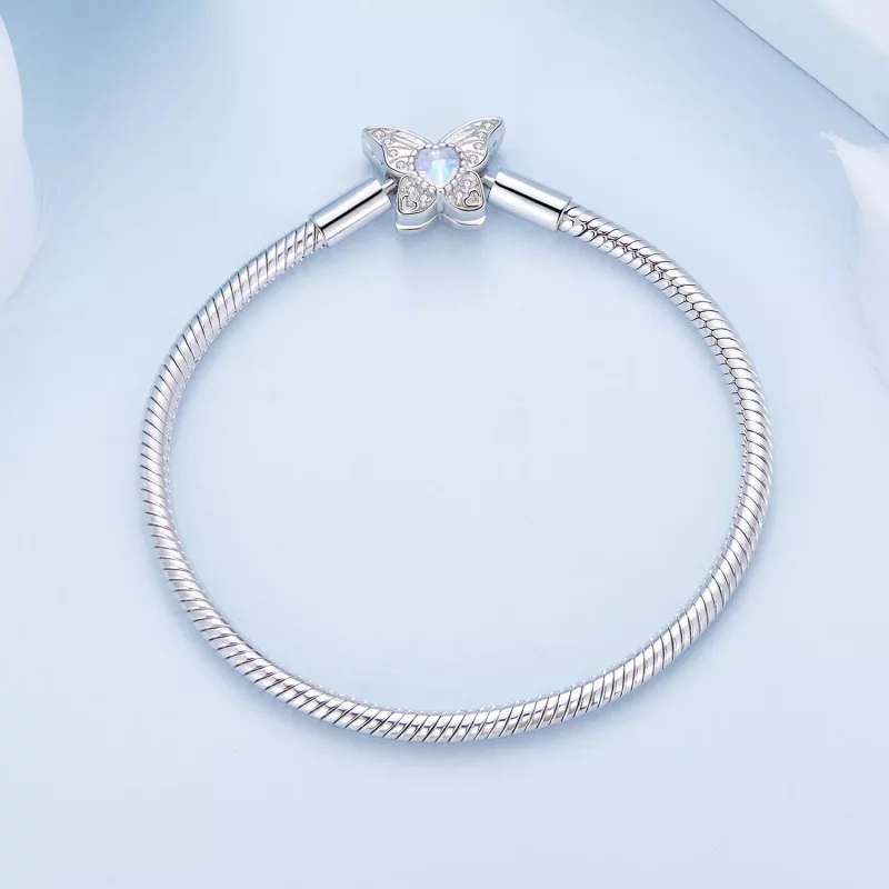 (imagen para) Pulsera de mariposa estilo Pandora - BSB113 - Ver 3